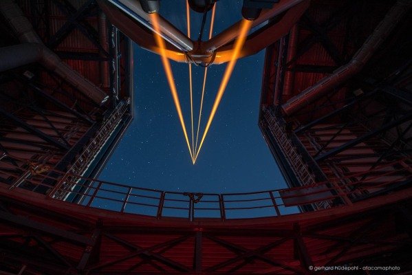ESO Paranal new 4 laser guide star
