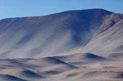 Desert slopes at Salar de Pajonales, Chile