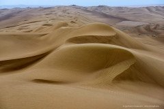 Atacama desert sand dunes south of Iquique, Chile