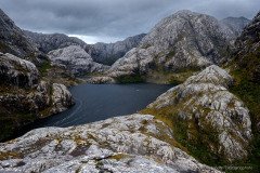 Incredible granite landscapes of Caleta Brecknock, Tierra del Fuego