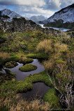 Marshes and wetlands on Isla Madre de Dios, Patagonia Chile