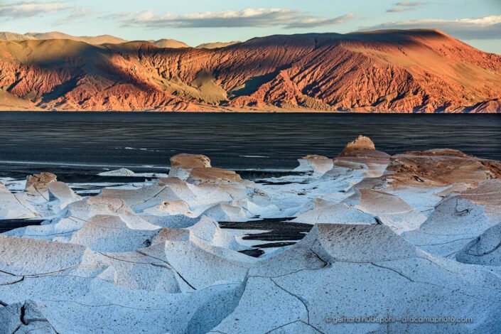 Campo de Piedra Pomez, a volcanic landscape shaped by wind erosion
