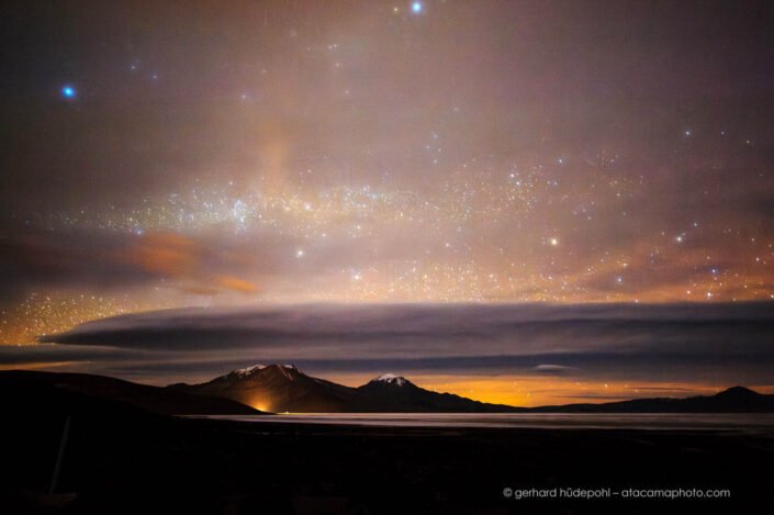 Stars above the Altiplano in Chile