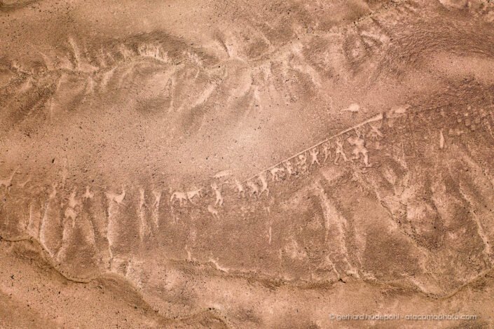Tamentica geoglyphs, Guatacondo Chile