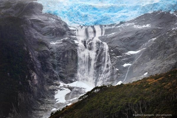 Glaciar Romanche at the Beagle Channel, Parque Nacional Alberto de Agostini